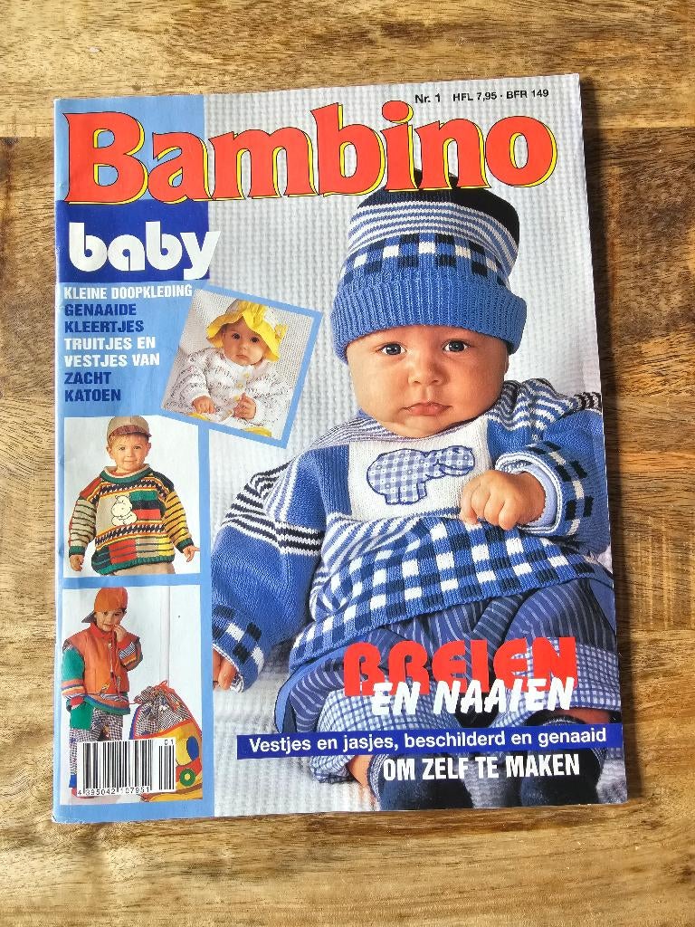 Bambino nr1. Kinderkleding patronen kledingpatronen, Ophalen of Verzenden, Nieuw, Mode algemeen
