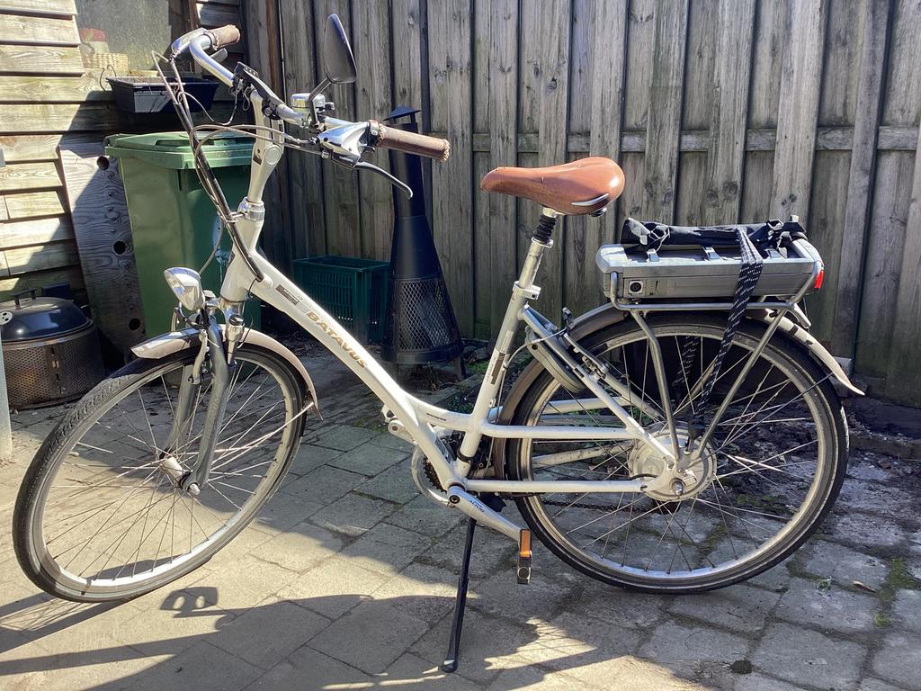 Elektrische tiets batavus yakima, Fietsen en Brommers, Gebruikt, Batavus, Ophalen of Verzenden, 55 tot 59 cm