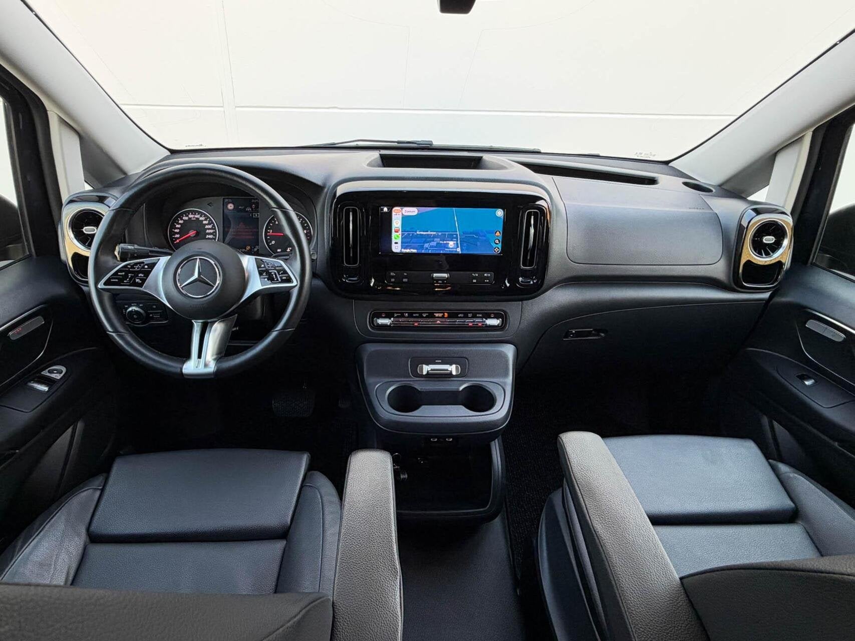 Mercedes Vito Bestel 119 CDI L3 XXL Dubbel Cabine | Leder |, Auto's, Dealer onderhouden, Achterwielaandrijving, Gebruikt, 2000 kg