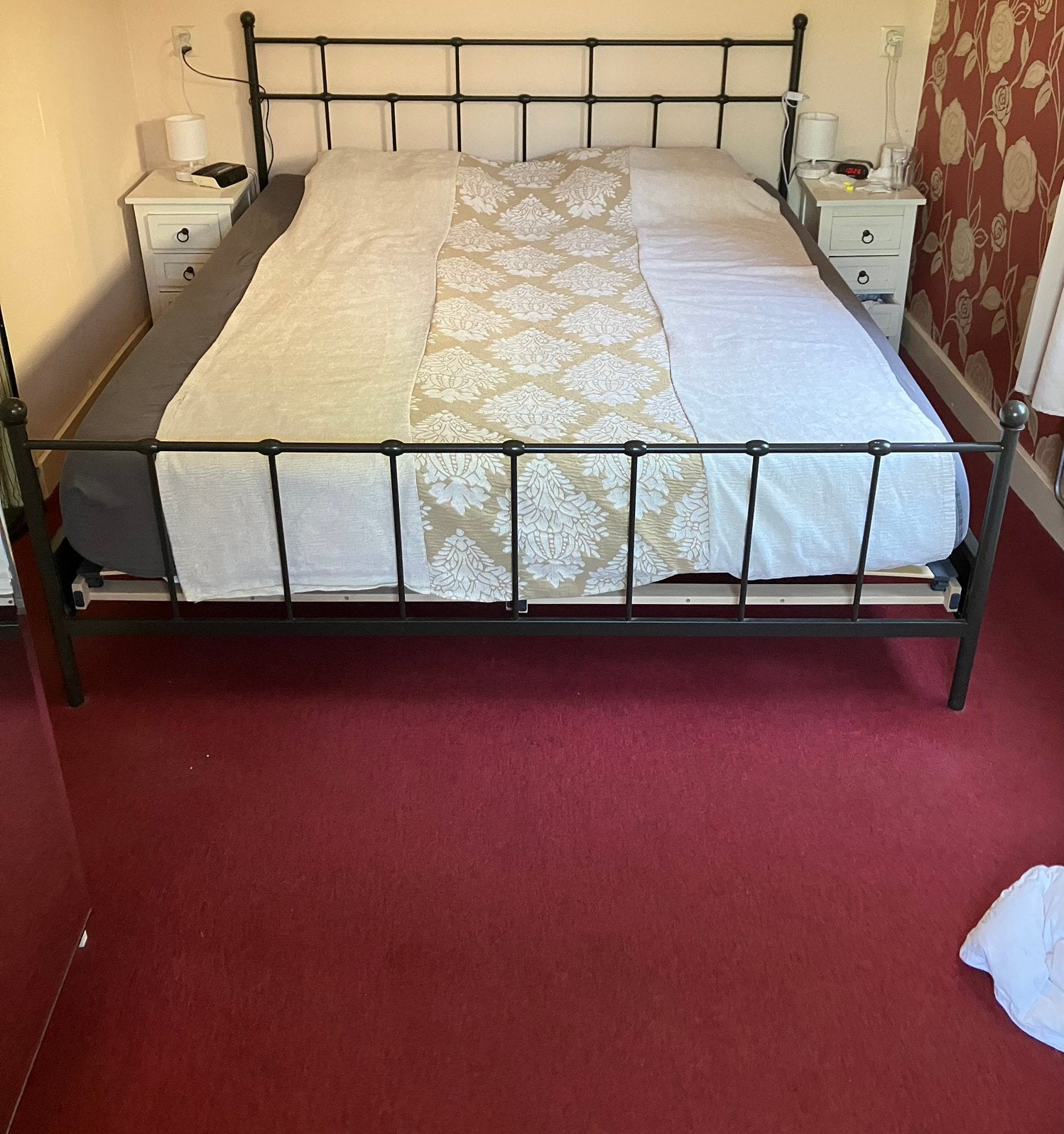 Bedombouw. 210x180, Huis en Inrichting, Slaapkamer | Bedden, Ophalen, Gebruikt, 90 cm, Eenpersoons