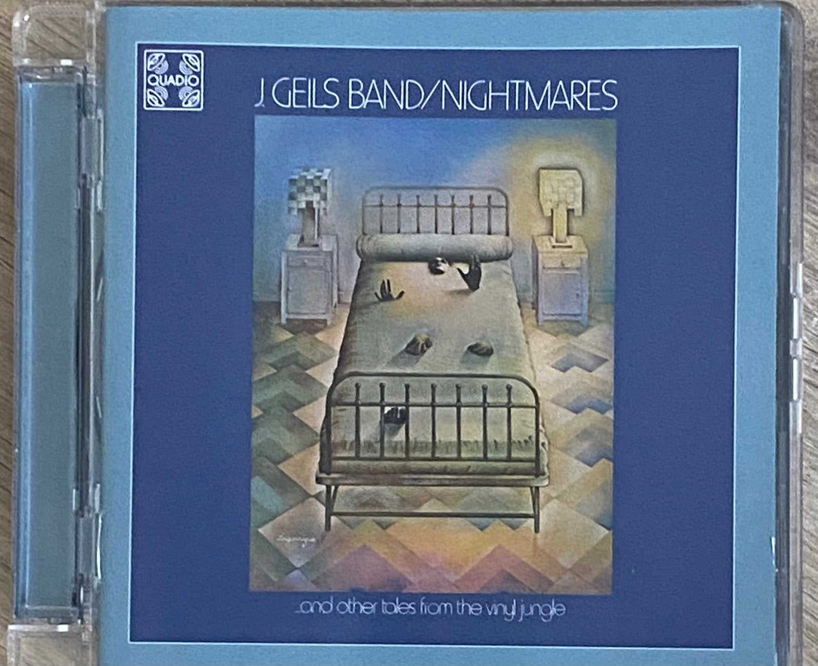 J Geils Band Quadio 4.0 surround Blu Ray Audio Nightmares, Ophalen of Verzenden, Zo goed als nieuw, Poprock