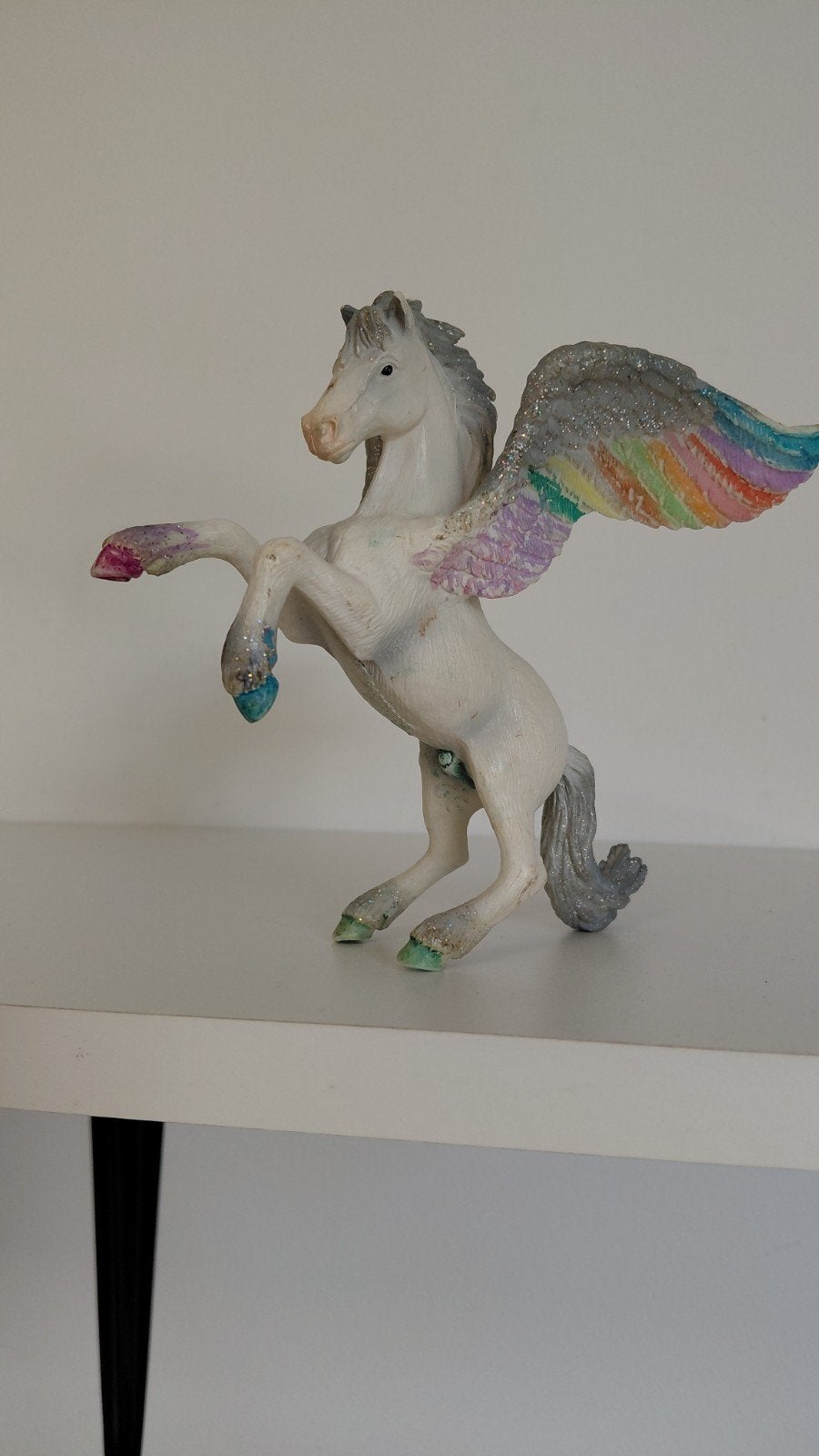 Schleich Pegasus, Ophalen of Verzenden, Gebruikt, Paard, Beeldje of Figuurtje