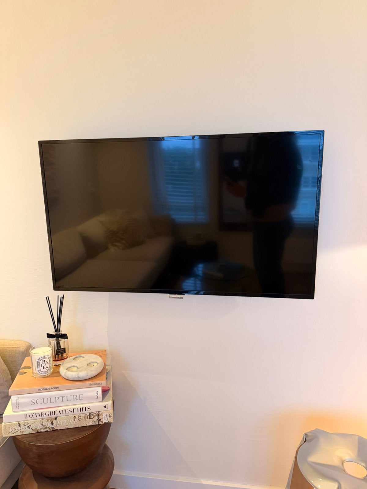 Philips smart tv 40 inch zonder beugel, Ophalen, Philips, 50 Hz, Zo goed als nieuw
