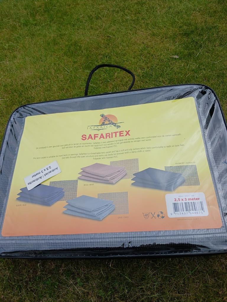 Safaritex tenttapijt Nieuw 250x300, Ophalen, Nieuw