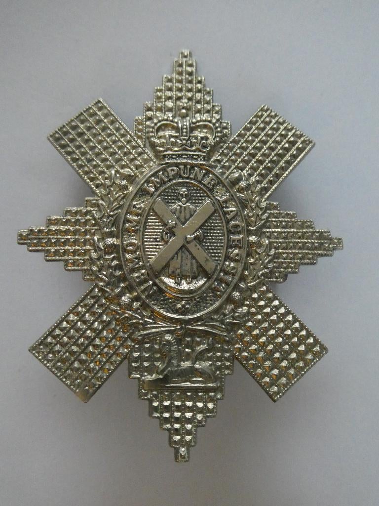 Cap badge Scottish Highland Light Infantery, Verzamelen, Militaria | Tweede Wereldoorlog, Ophalen of Verzenden, Landmacht, Engeland