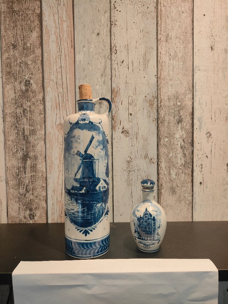 Zenith Gouda jeneverfles en kruikje "BOLS", Ophalen of Verzenden