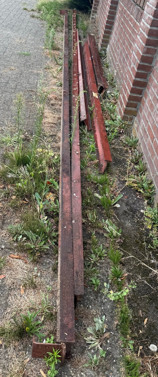 IJzeren I-profiel constructiebalken 13x6 cm, Doe-het-zelf en Verbouw, Metalen, Ophalen, Gebruikt, IJzer