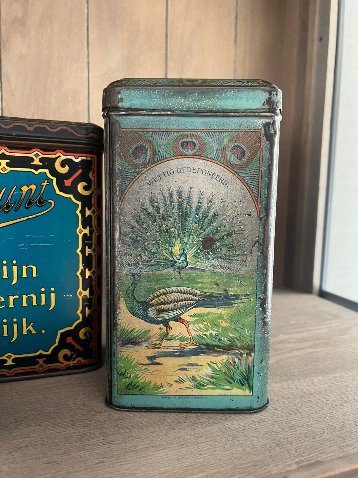Kamphuys Pauwin Zaandam cacaoblik, Ophalen of Verzenden, Zo goed als nieuw, Overige