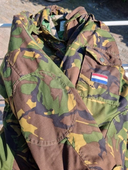 Legerjas ex NL leger met voering., Ophalen, Landmacht, Nederland