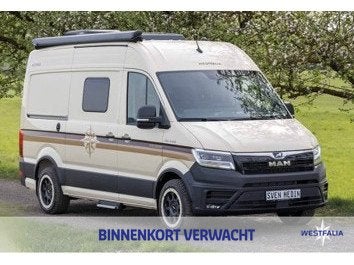 Westfalia Sven Hedin 50 Years Edition, MAN TGE 3.160, Automaat, Buscamper of Camperbus, Tot en met 2, 5 tot 6 meter