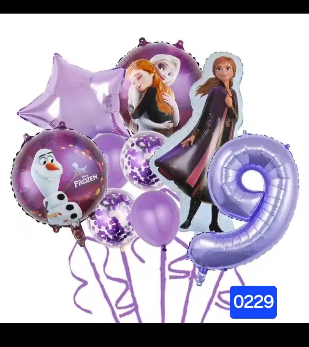 Frozen Elsa Anna Olaf Ballonnen Set Verjaardag Feest, Ophalen, Nieuw, Versiering, Verjaardag