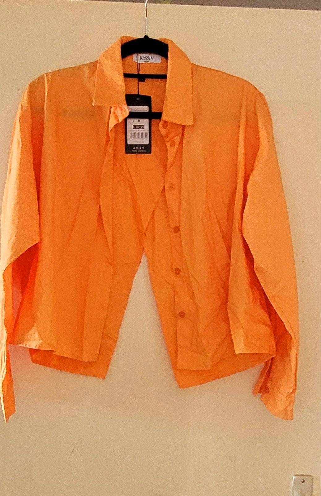 Tessv Sophie blouse oranje maat M - Nieuw met kaartje, Kleding | Dames, Maat 38/40 (M), Nieuw, Oranje, Ophalen of Verzenden