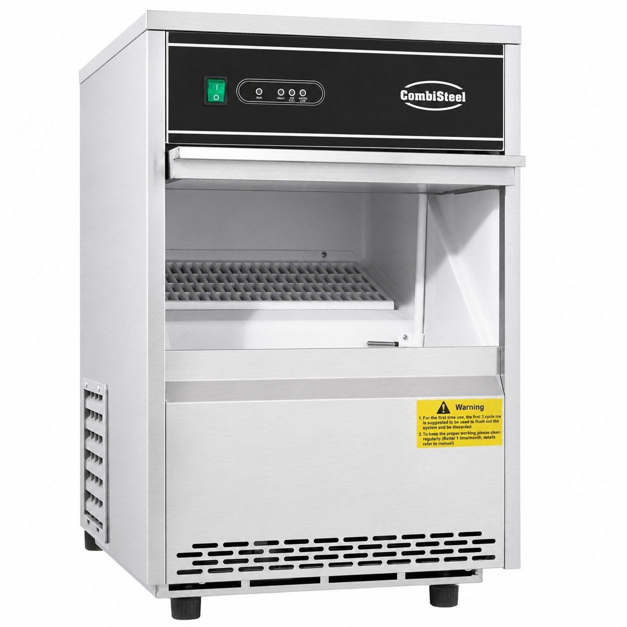 CombiSteel IJsblokjesmachine - Perfect voor Horeca, 100 tot 150 liter, Met aparte vriezer, Zo goed als nieuw, 45 tot 60 cm