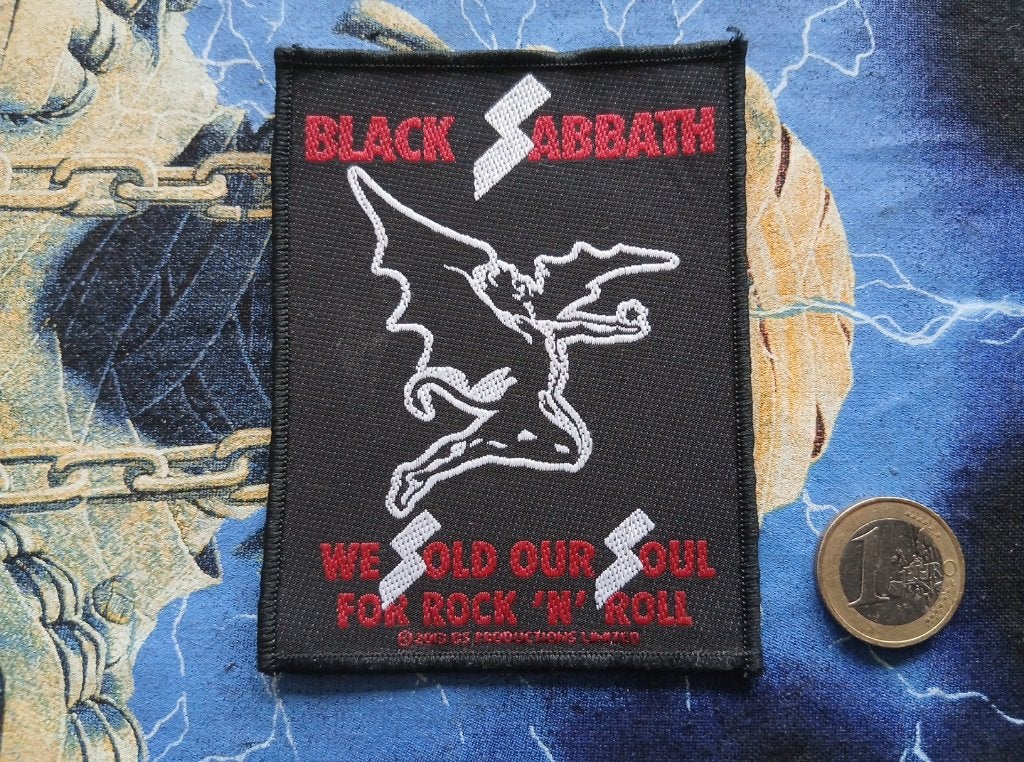Black Sabbath patch 59 we sold our soul official 2013, Ophalen of Verzenden, Nieuw, Kleding