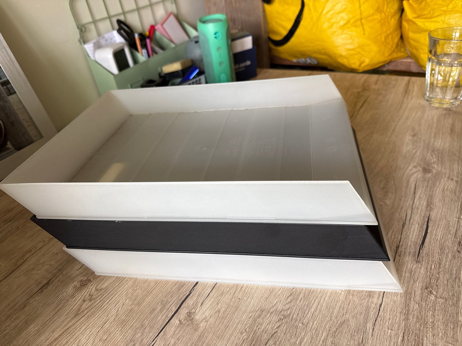 Gratis op te halen papier bakjes, Ophalen, Gebruikt