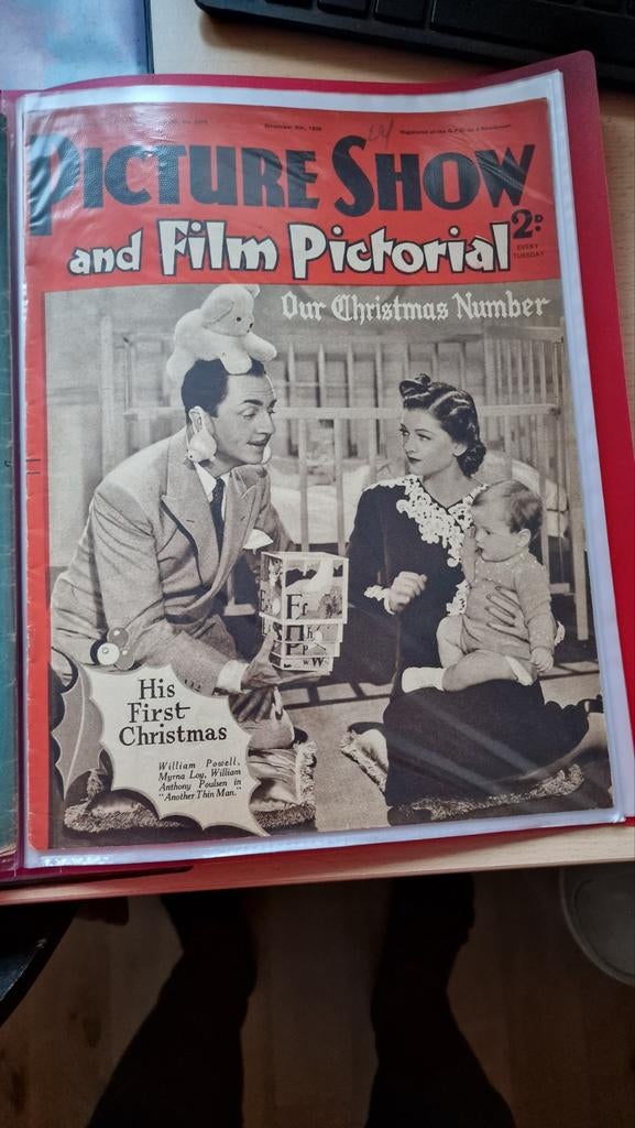 Picture Show and Film Pictorial - Kerstnummer 1939, Boeken, Tijdschriften en Kranten, Ophalen of Verzenden, Gelezen, Muziek, Film of Tv