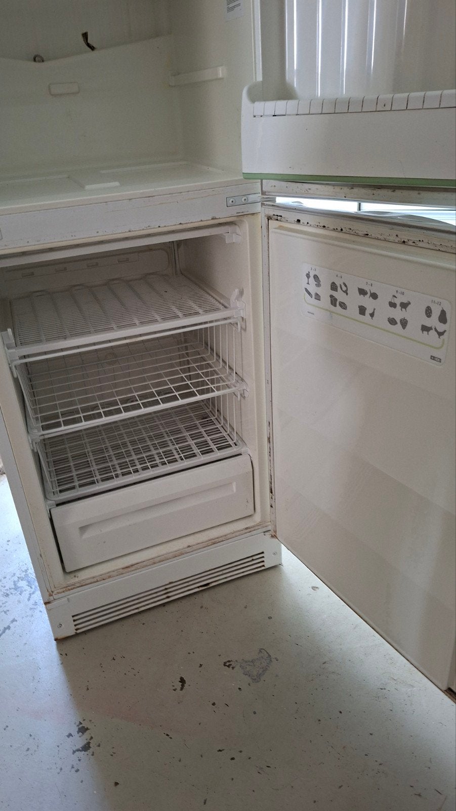 Combi ijskast, merk EDY KD-3404, Ophalen of Verzenden, Gebruikt, Minder dan 60 cm, 160 cm of meer
