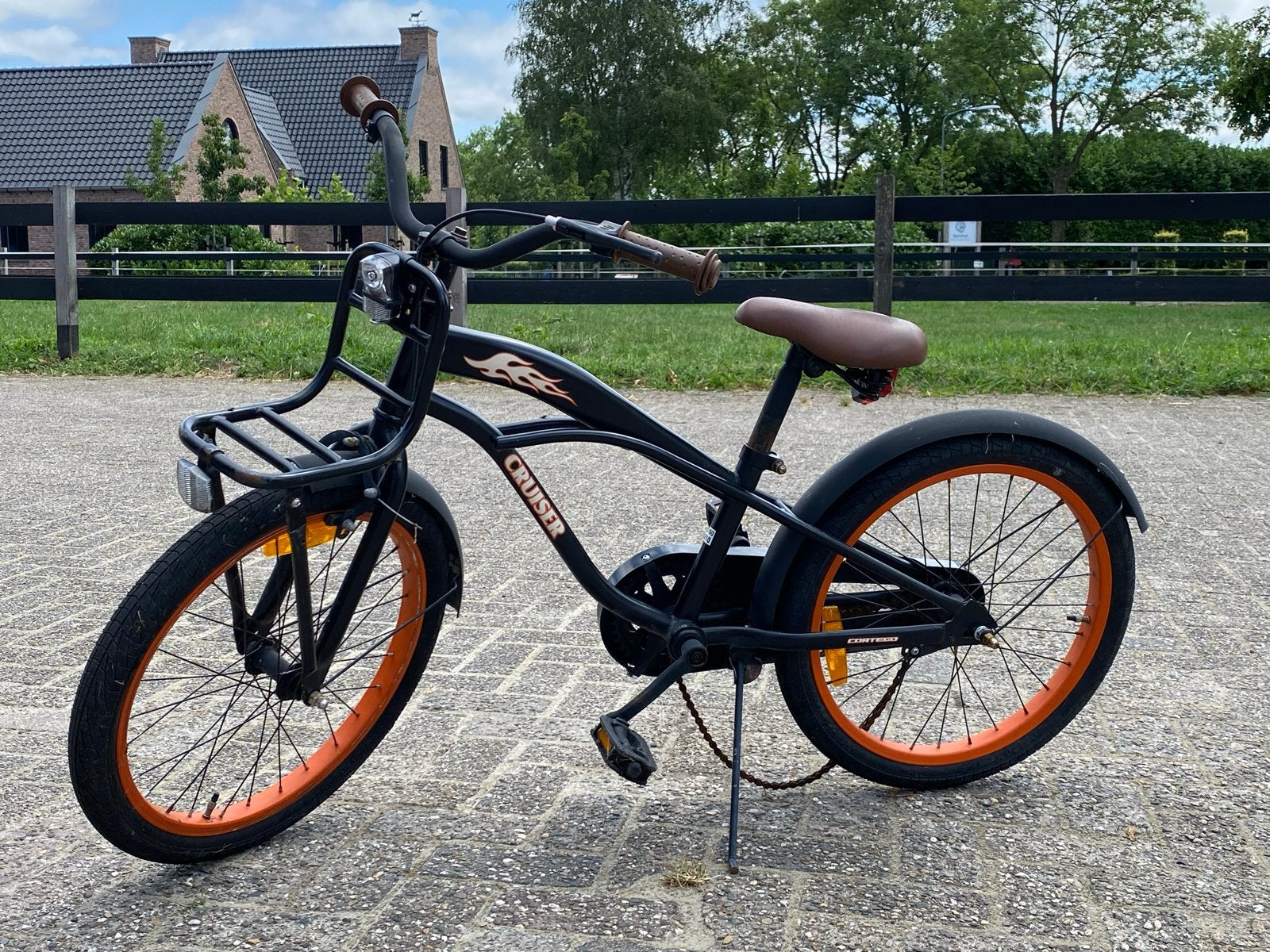 Cortego Cruiser Fiets 20 Inch, Fietsen en Brommers, Ophalen, Gebruikt, Staal, Cruiser