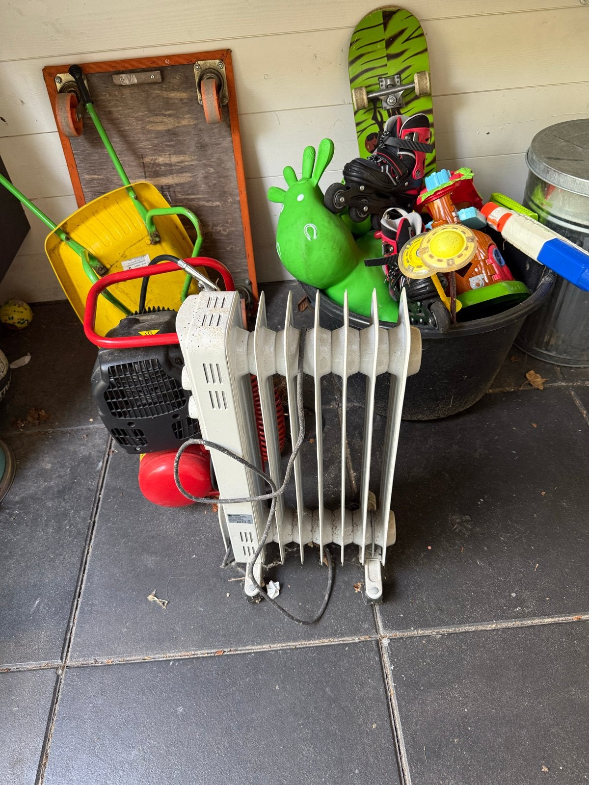 Elektrische radiator, Ophalen, 30 tot 80 cm, Gebruikt, Kachel