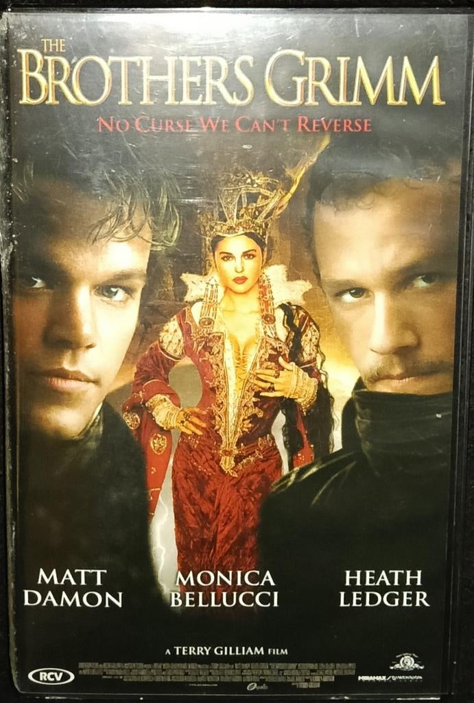 The Brothers Grimm vhs, Vanaf 16 jaar, Ophalen of Verzenden, Zo goed als nieuw, Overige genres