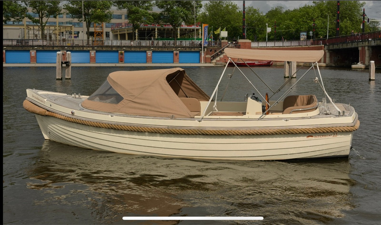 Interboat 22 bouwjaar 2012 Vetus 33pk, Ophalen, Tender, Gebruikt, Interboat