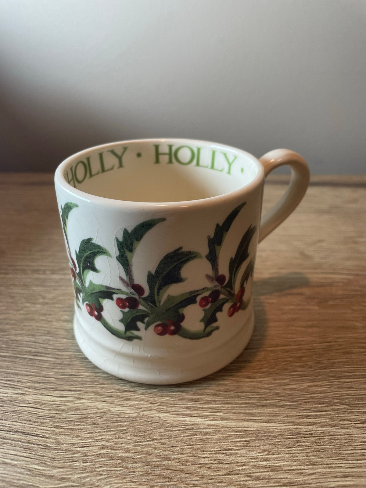 Emma Bridgewater Holly Mok - Kersteditie, Gebruikt, Keramiek, Vintage, Emma Bridgewater