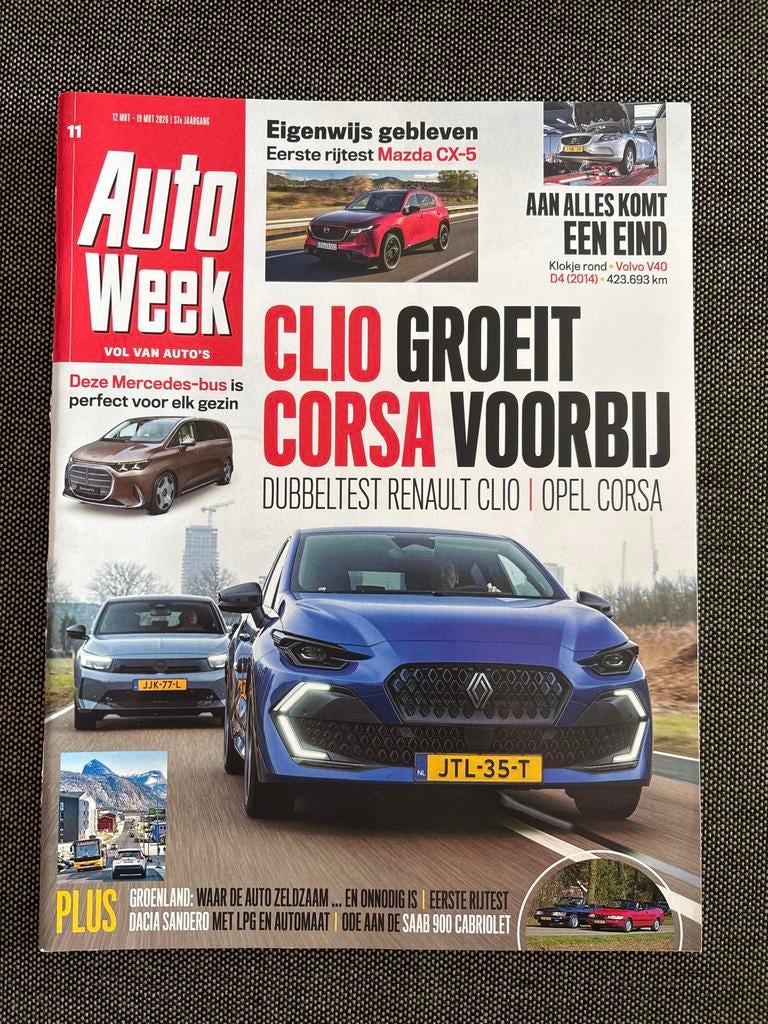 AutoWeek Magazine 12 Mrt - 19 Mrt 2026 - Editie 11, Ophalen of Verzenden, Nieuw, Renault