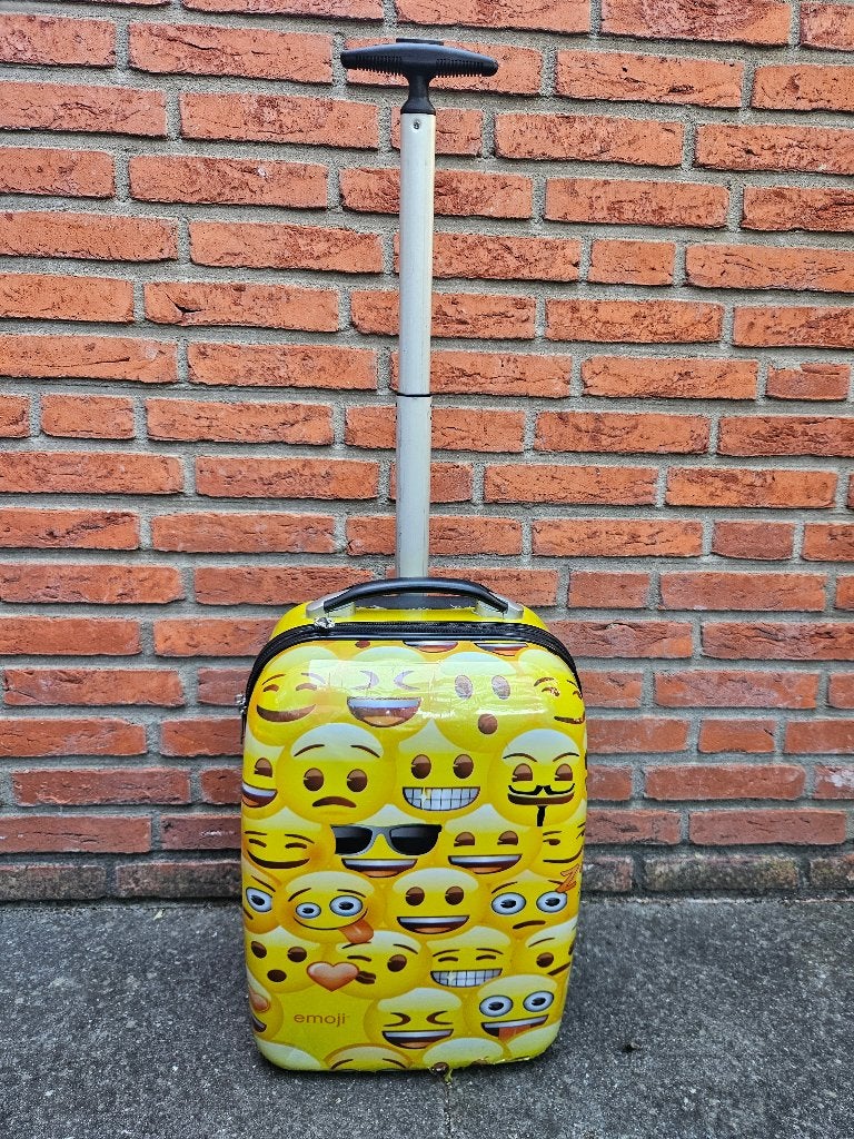 koffers, Sieraden, Tassen en Uiterlijk, Koffers, Gebruikt, Hard kunststof, Minder dan 50 cm, Minder dan 35 cm