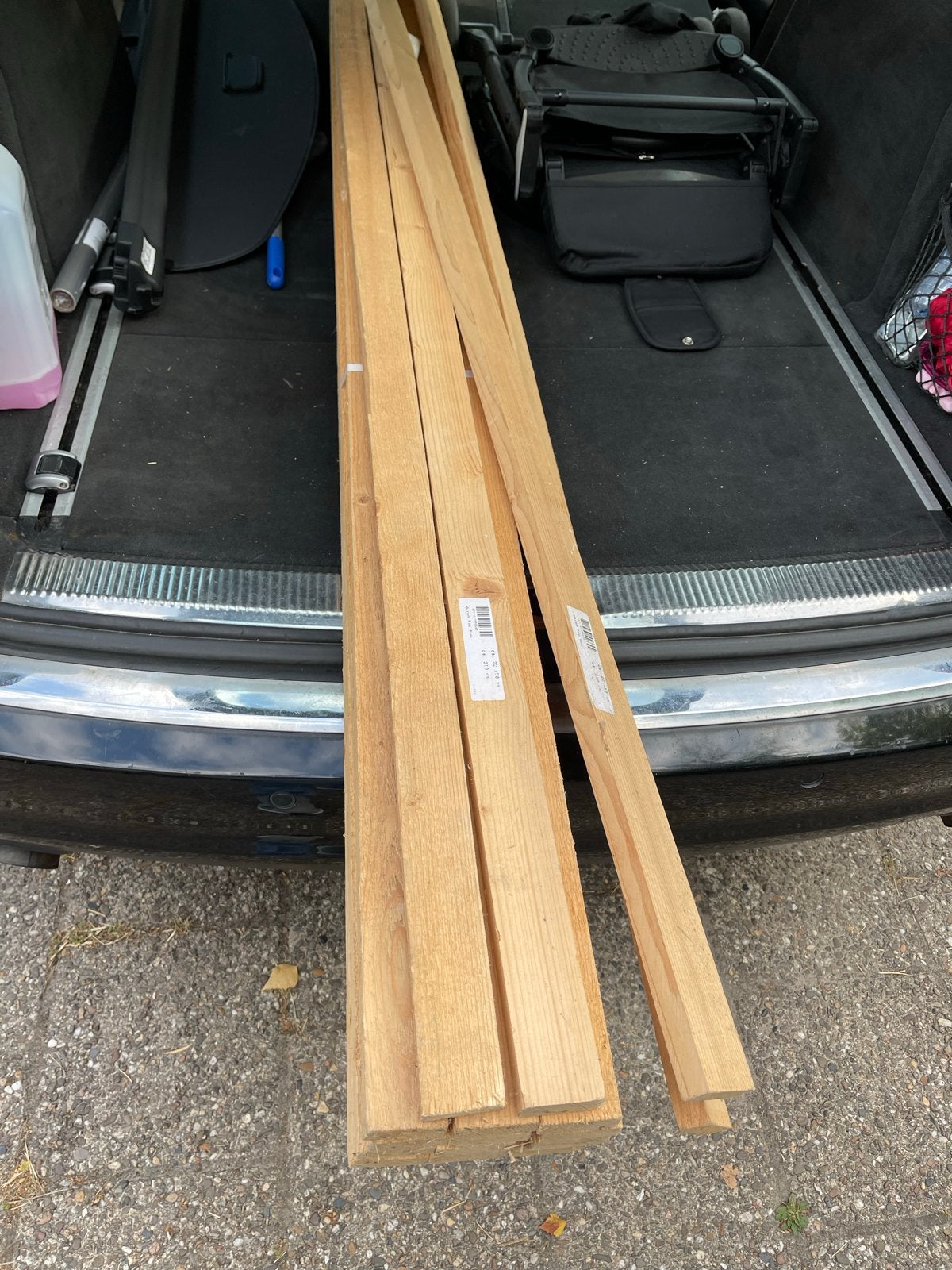 Vuren FSC Ruw Houten Planken - 210cm 16 stuks, Doe-het-zelf en Verbouw, Hout en Planken, Ophalen, 25 tot 50 mm, Nieuw, 200 tot 250 cm