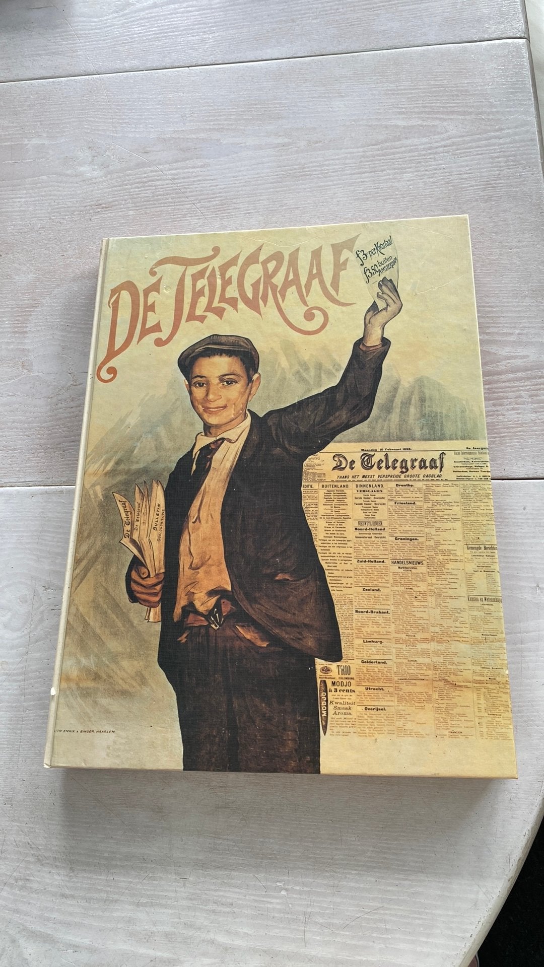 100 jaar de telegraaf, Ophalen of Verzenden, Zo goed als nieuw