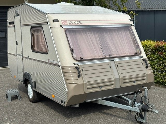 Prachtige vintage Kip de Luxe KL34, Caravans en Kamperen, Standaardzit, Kip, Omvormbare zithoek, Particulier