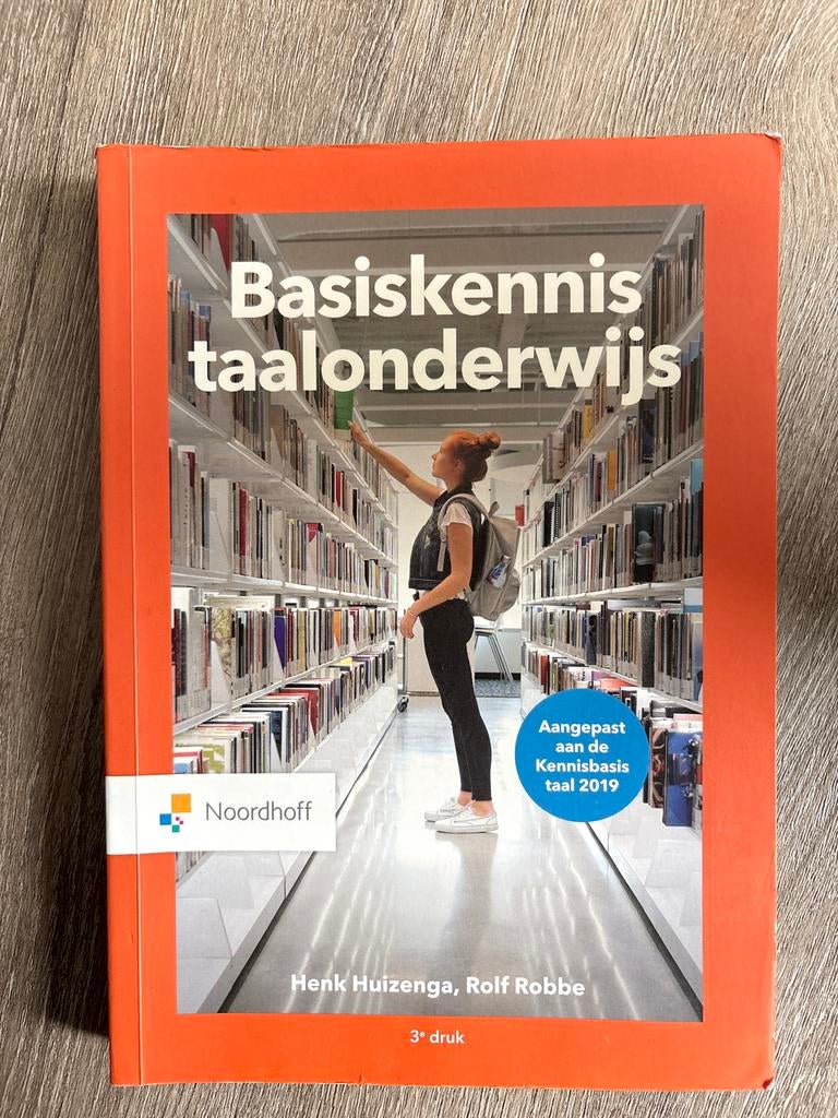Basiskennis taalonderwijs 3e druk, Ophalen of Verzenden, Alpha, Gelezen, HBO