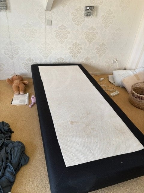 1 persoonsbed, Ophalen, Overige materialen, Gebruikt, 90 cm