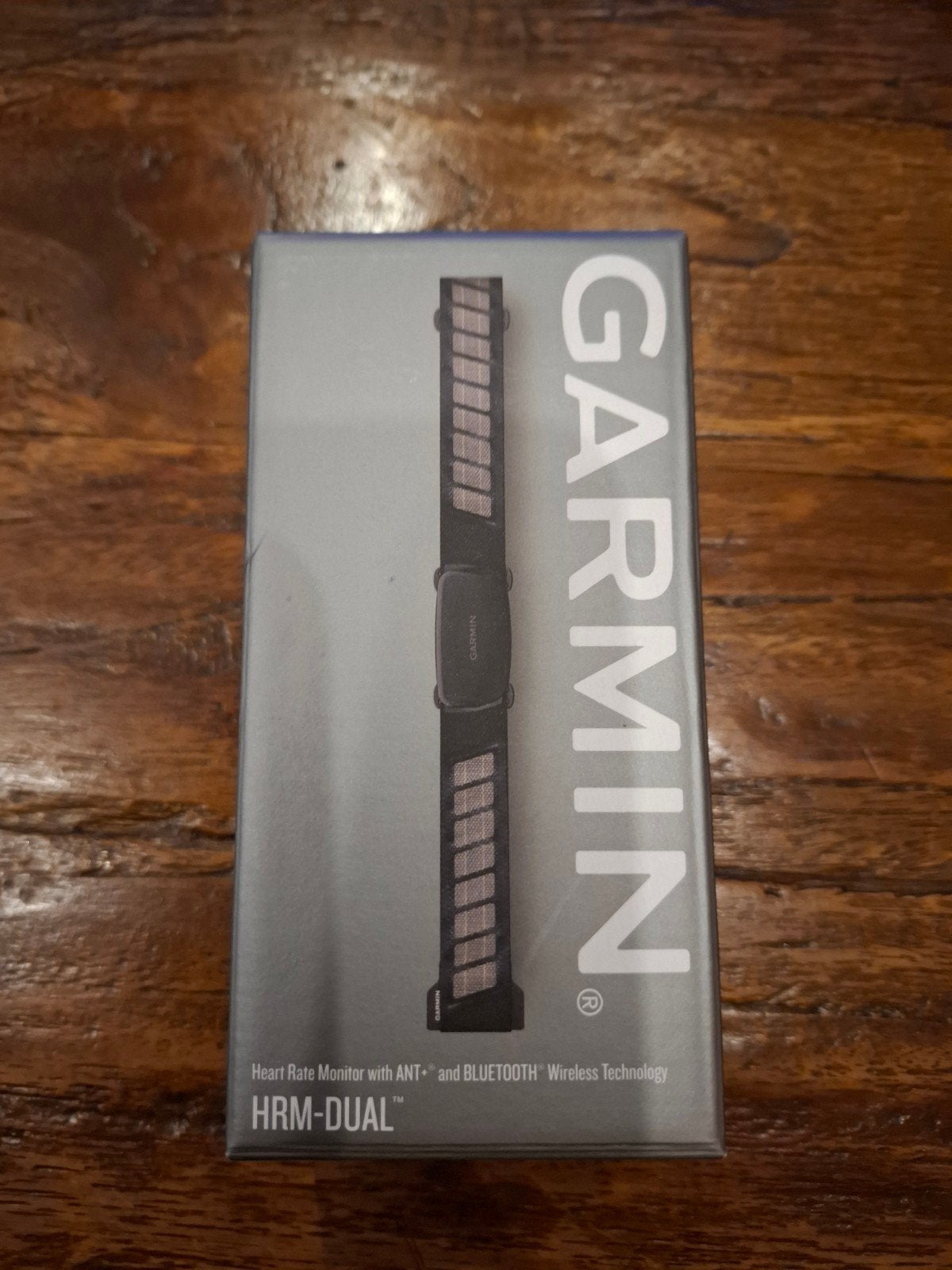 Garmin hartslagmeter HRM dual, Verzenden, Zwart, Garmin, Zo goed als nieuw