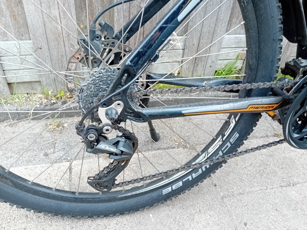 Merida mountainbike, Gebruikt, Meer dan 20 versnellingen, Schijfrem, 53 tot 57 cm