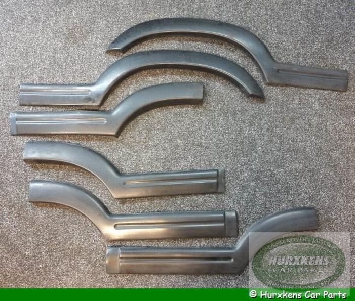 Stootstrips wielranden set 6 stuks gebruikt Land Rover Disco, Gebruikt, -, -, Ophalen of Verzenden