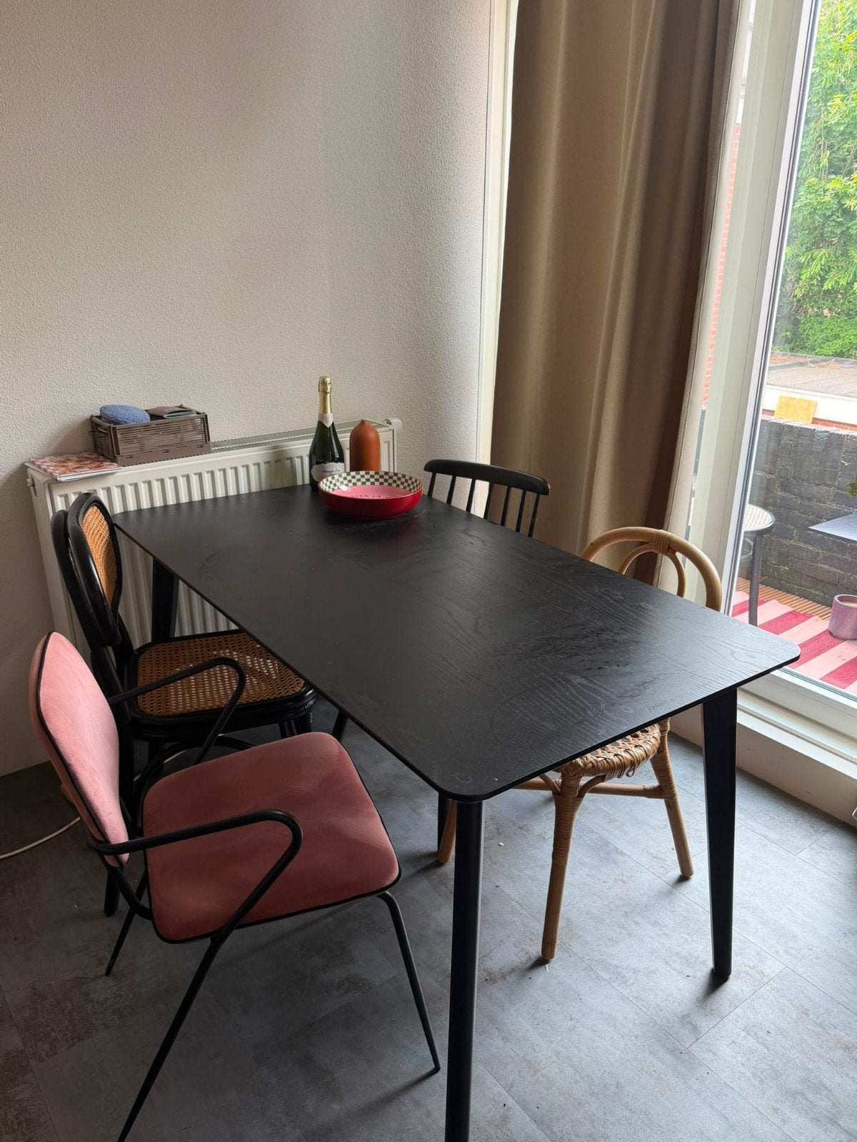 Stoelen, eetkamerstoelen z.g.a.n., Huis en Inrichting, Stoelen, Ophalen, Zo goed als nieuw, Vier