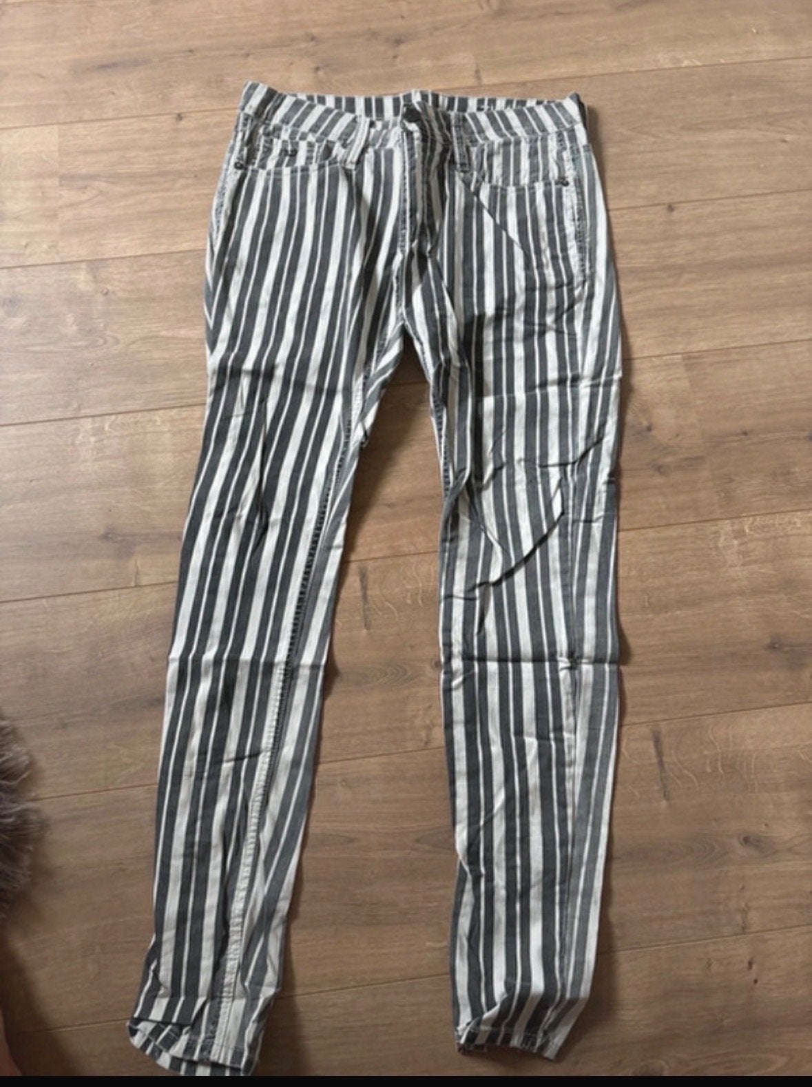 ZUMO Broek Maat 30 - Gestreepte Jeans in Prima Staat, Ophalen of Verzenden, Zo goed als nieuw, Overige kleuren, W32 (confectie 46) of kleiner