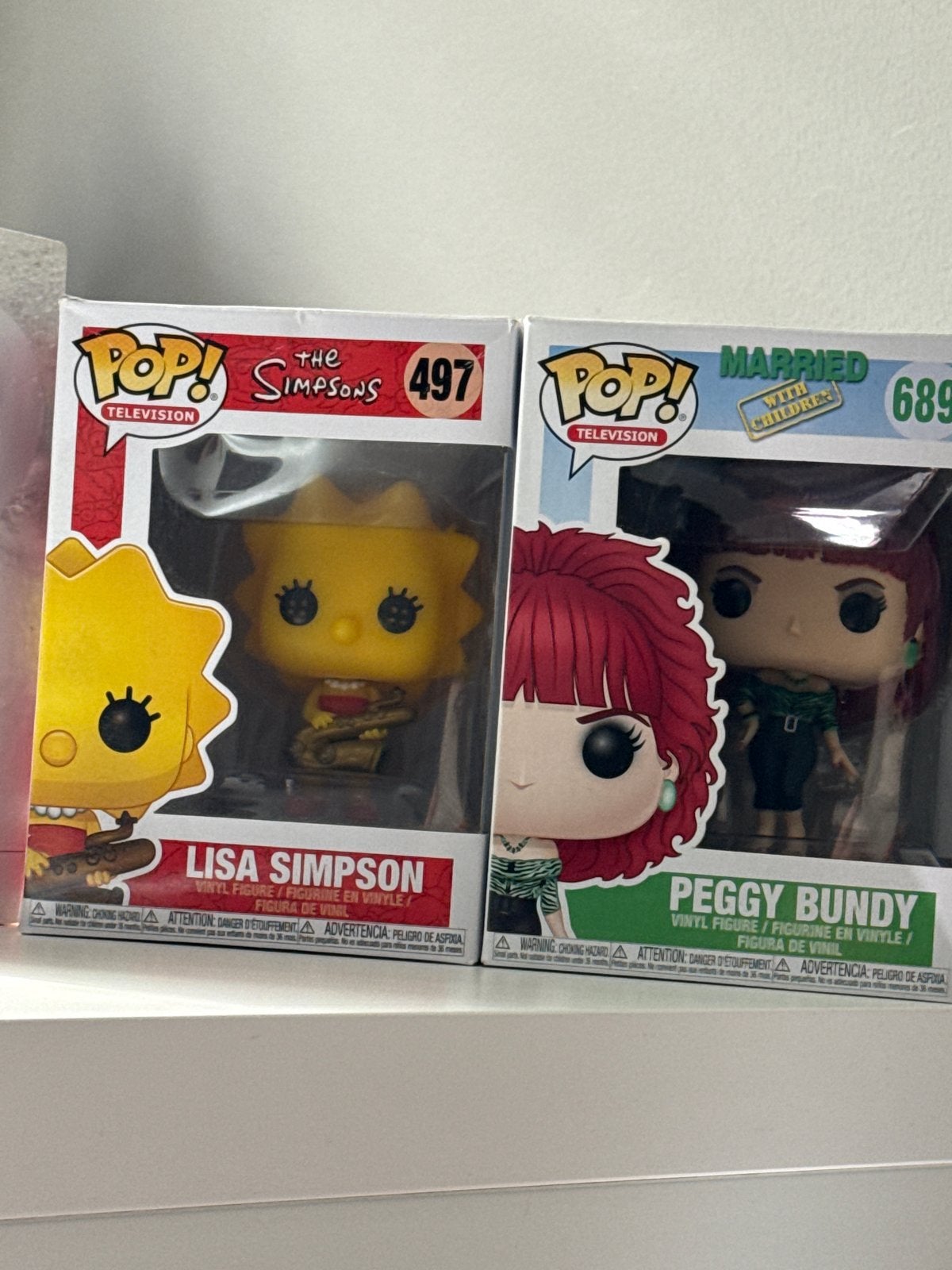 Funko Pop! Lisa Simpson & Peggy Bundy - Nieuw in doos, Verzamelen, Poppetjes en Figuurtjes, Ophalen of Verzenden, Nieuw