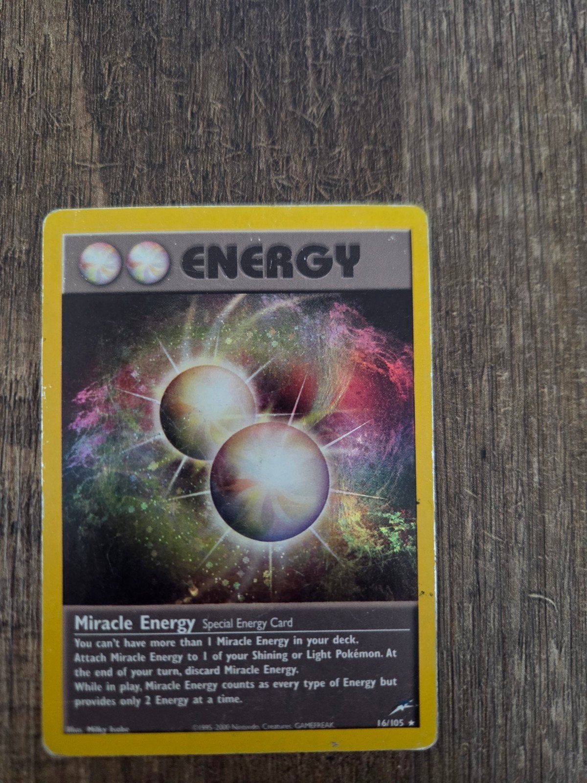 Pokémon Miracle Energy Special Energy Kaart (16/105), Ophalen of Verzenden, Gebruikt, Losse kaart