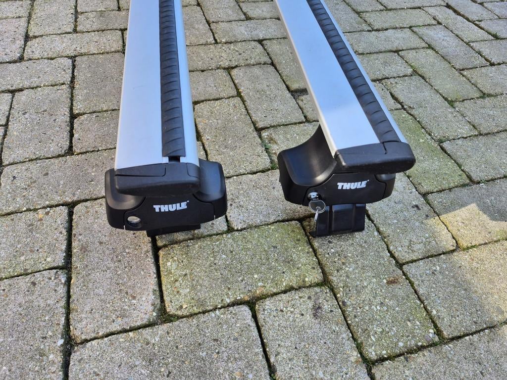 Thule wingbar evo met rapid systeem, Ophalen