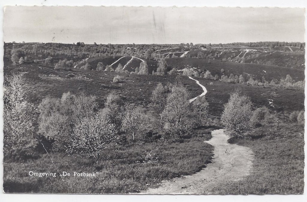 Omgeving Posbank Oude Gelopen Ansichtkaart ( B1483 ), Ophalen of Verzenden, 1960 tot 1980, Gelopen