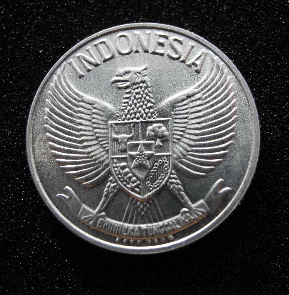 Indonesische 50 Sen munt – 1961 – met Garuda Pancasila, Ophalen of Verzenden, Buitenland, Munten