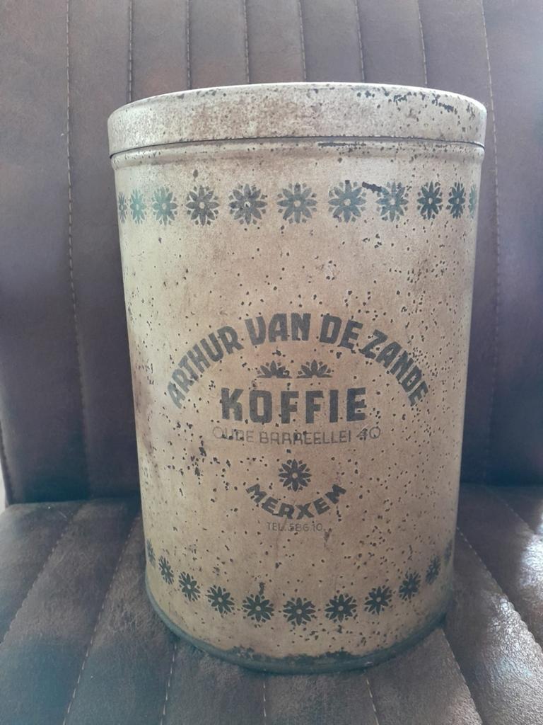 Antieke koffiebus Arthur van den Zande Merxem, Ophalen of Verzenden