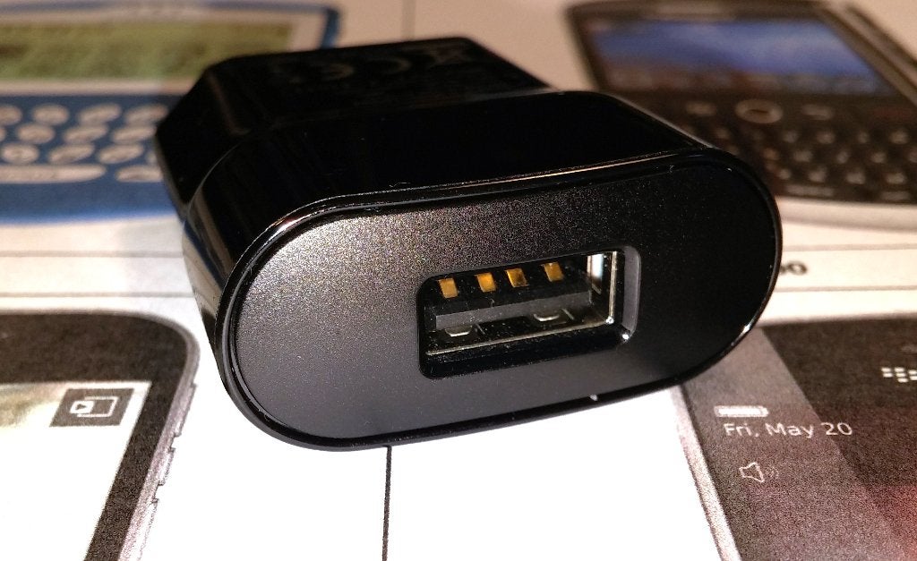 Blackberry 5V 750mA Lader Adapter RIM RM0100 HDW-29713-001, Blackberry, Adapter, Ophalen of Verzenden, Zo goed als nieuw