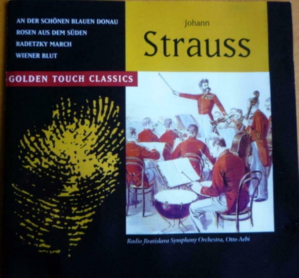Johann Strauss (golden touch classics), Klassiek, Ophalen of Verzenden, Zo goed als nieuw, Inclusief doosje