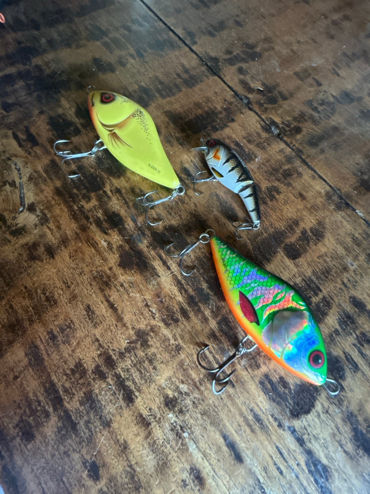 Diverse kunstaas set - Salmo, Slider, Abu Garcia, Watersport en Boten, Ophalen of Verzenden, Gebruikt, Kunstaas