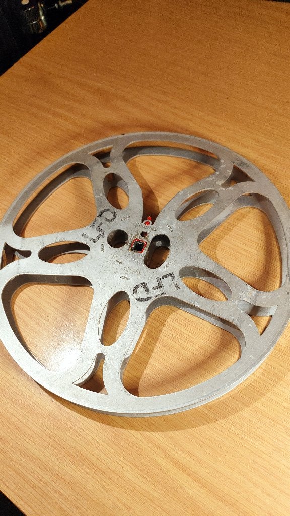 Vintage 16mm Filmspoel Aluminium - LFD - 25cm / 800ft, Verzenden, 16mm film