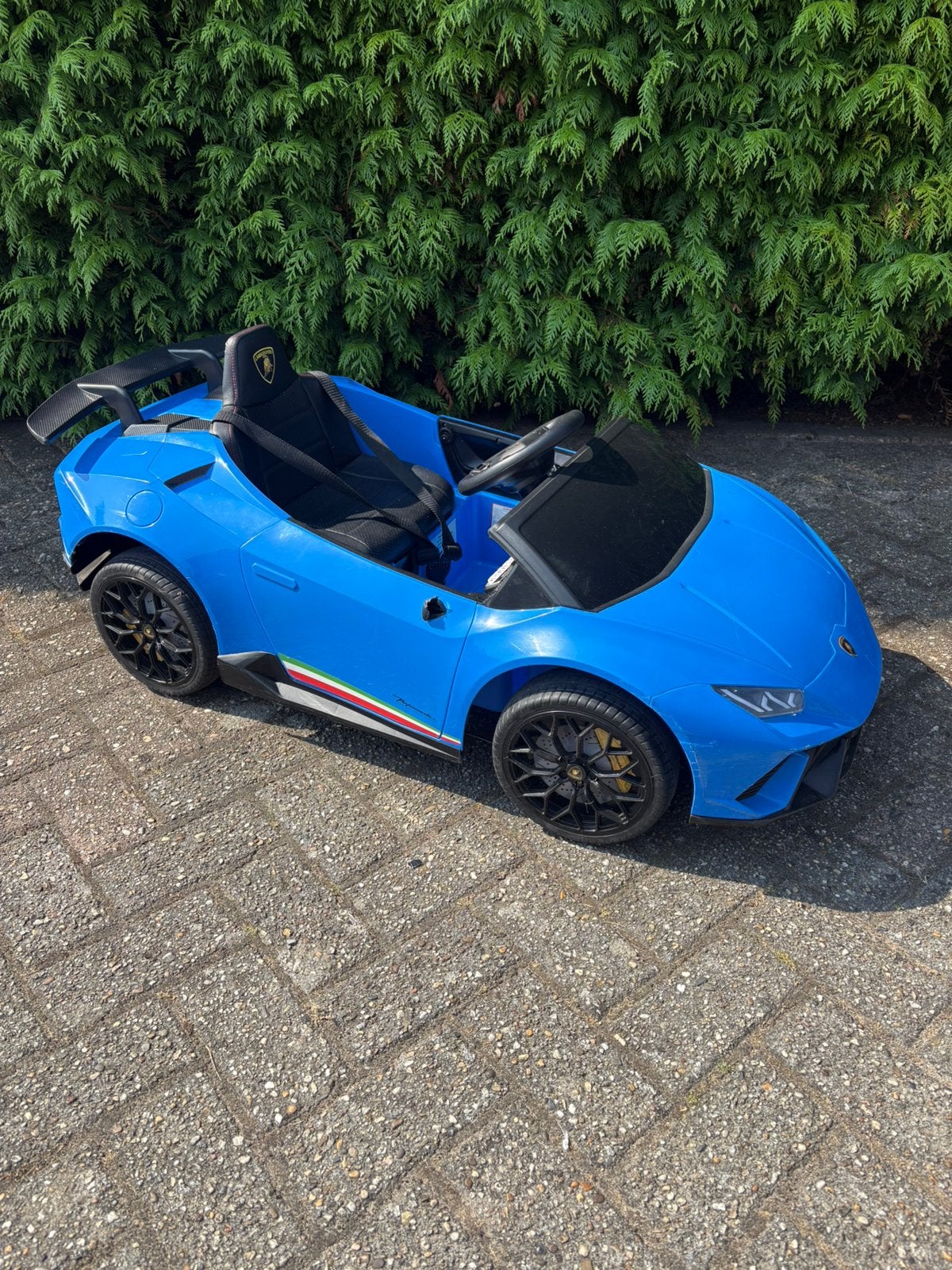 Lamborghini elektrisch auto, Kinderen en Baby's, Ophalen of Verzenden, Zo goed als nieuw