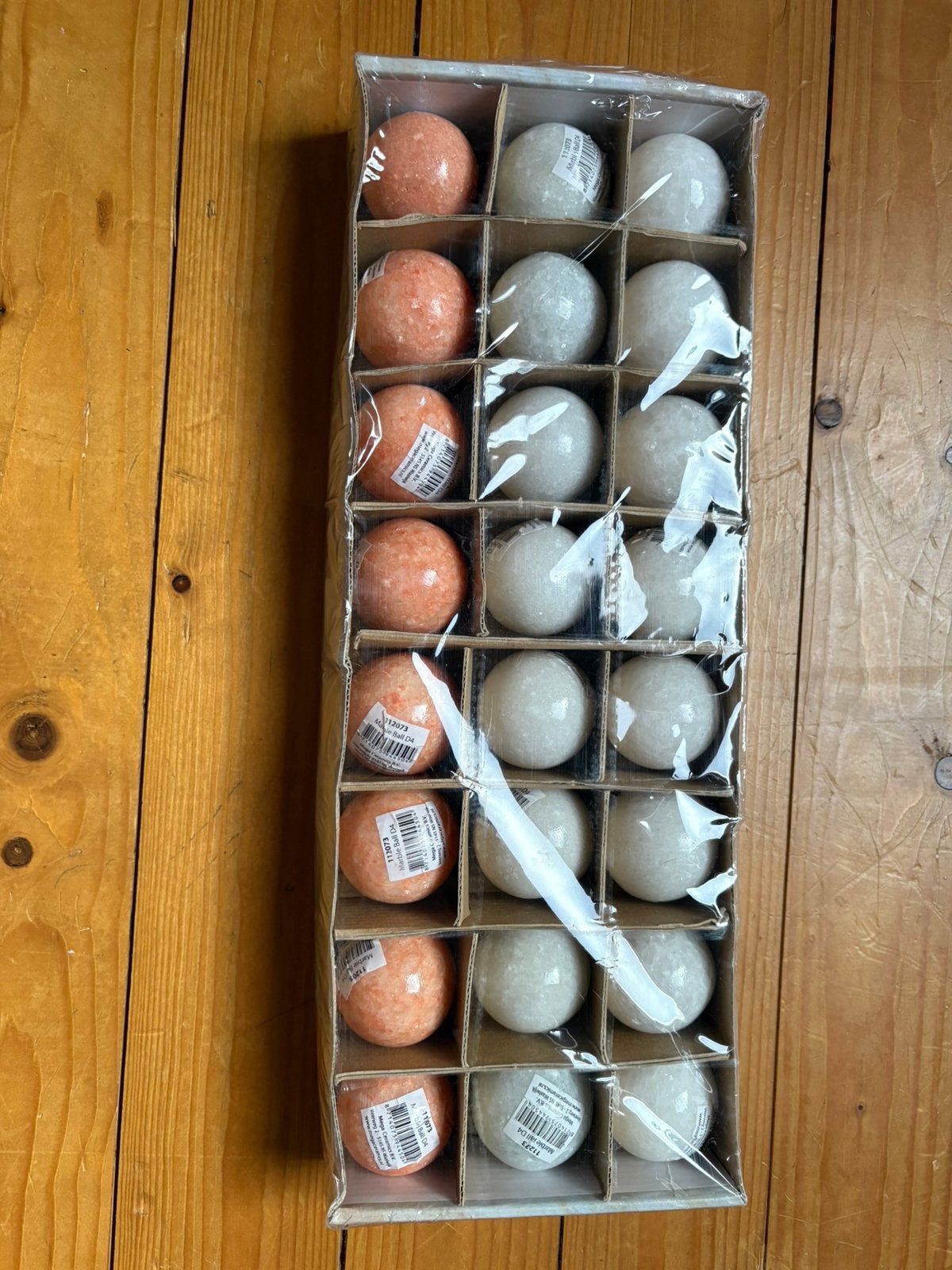 marmeren decoratieballen, Huis en Inrichting, Ophalen, Nieuw